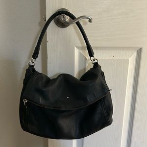 Kate Spade Black Leather Shoulder Bag